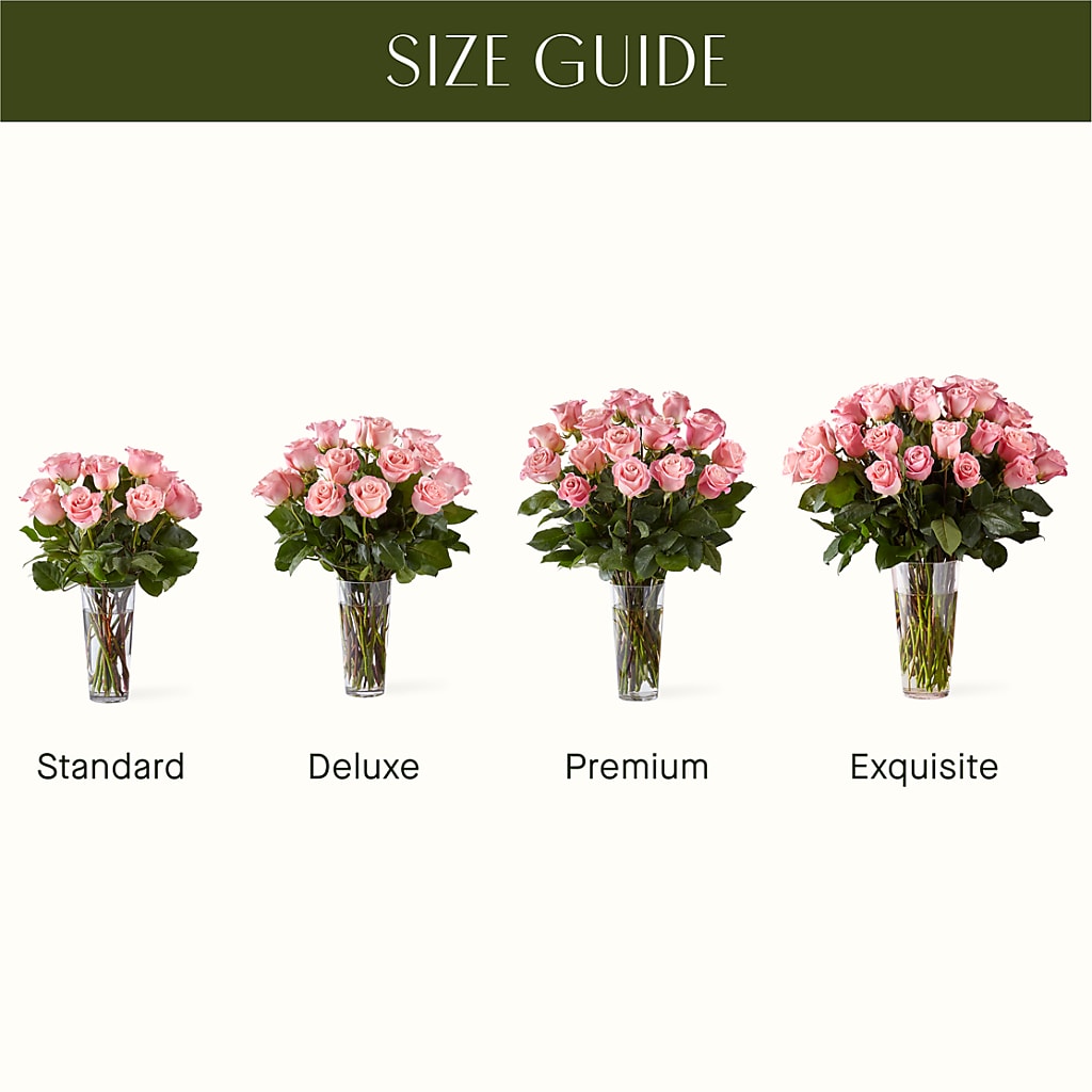 Long Stem Pink Rose Bouquet – BROWN'S FLOWERS & GIFTS, Fircrest WA