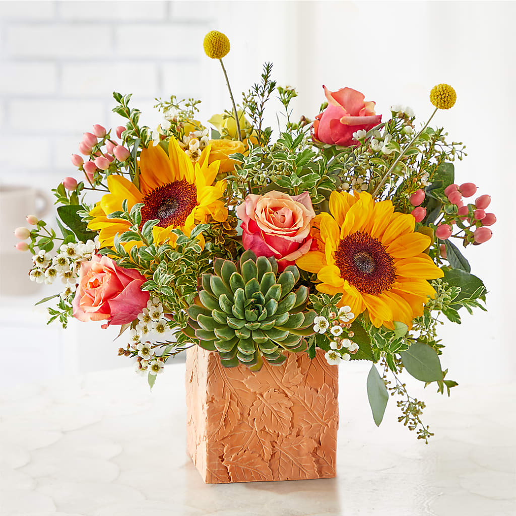 Sunflower Season Bouquet – BROWN'S FLOWERS & GIFTS, Fircrest WA