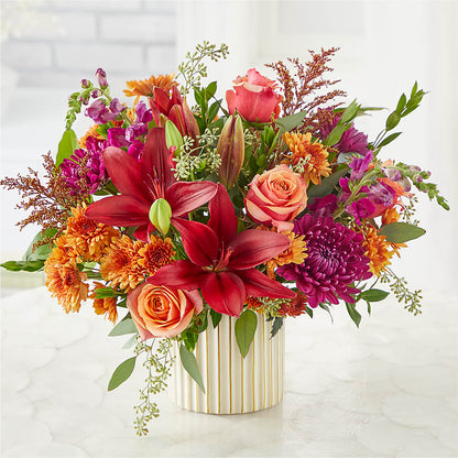 Burgundy Landscape Bouquet – BROWN'S FLOWERS & GIFTS, Fircrest WA