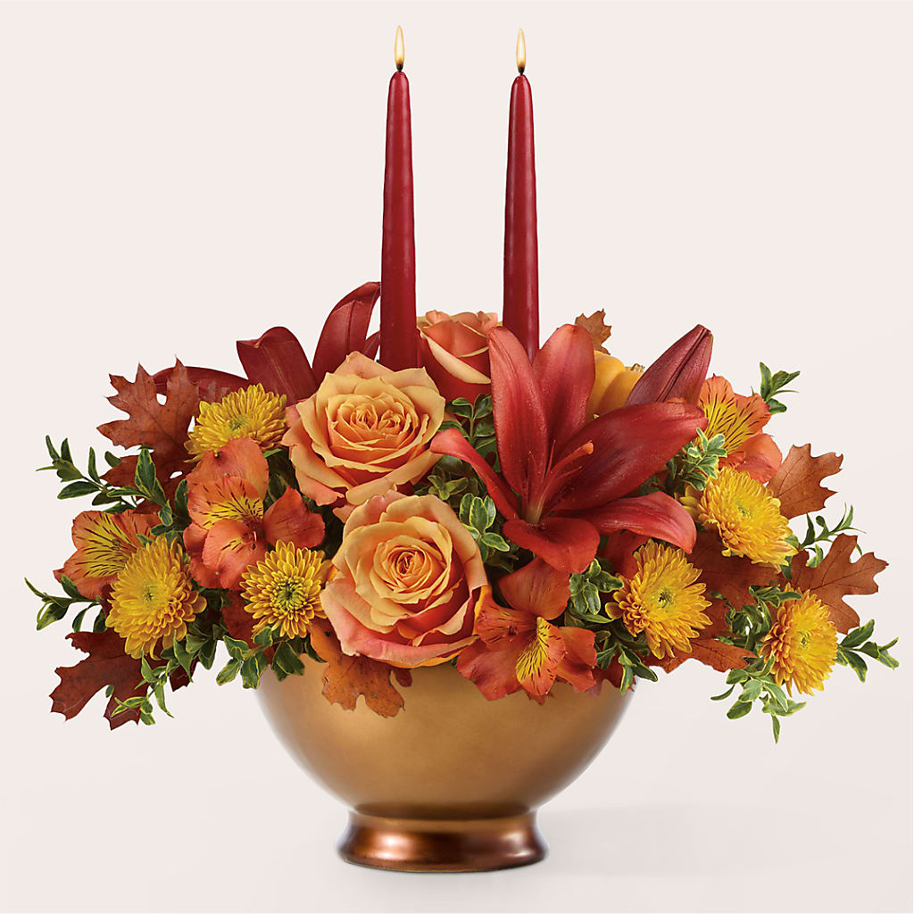 Harvest Table Centerpiece – BROWN'S FLOWERS & GIFTS, Fircrest WA