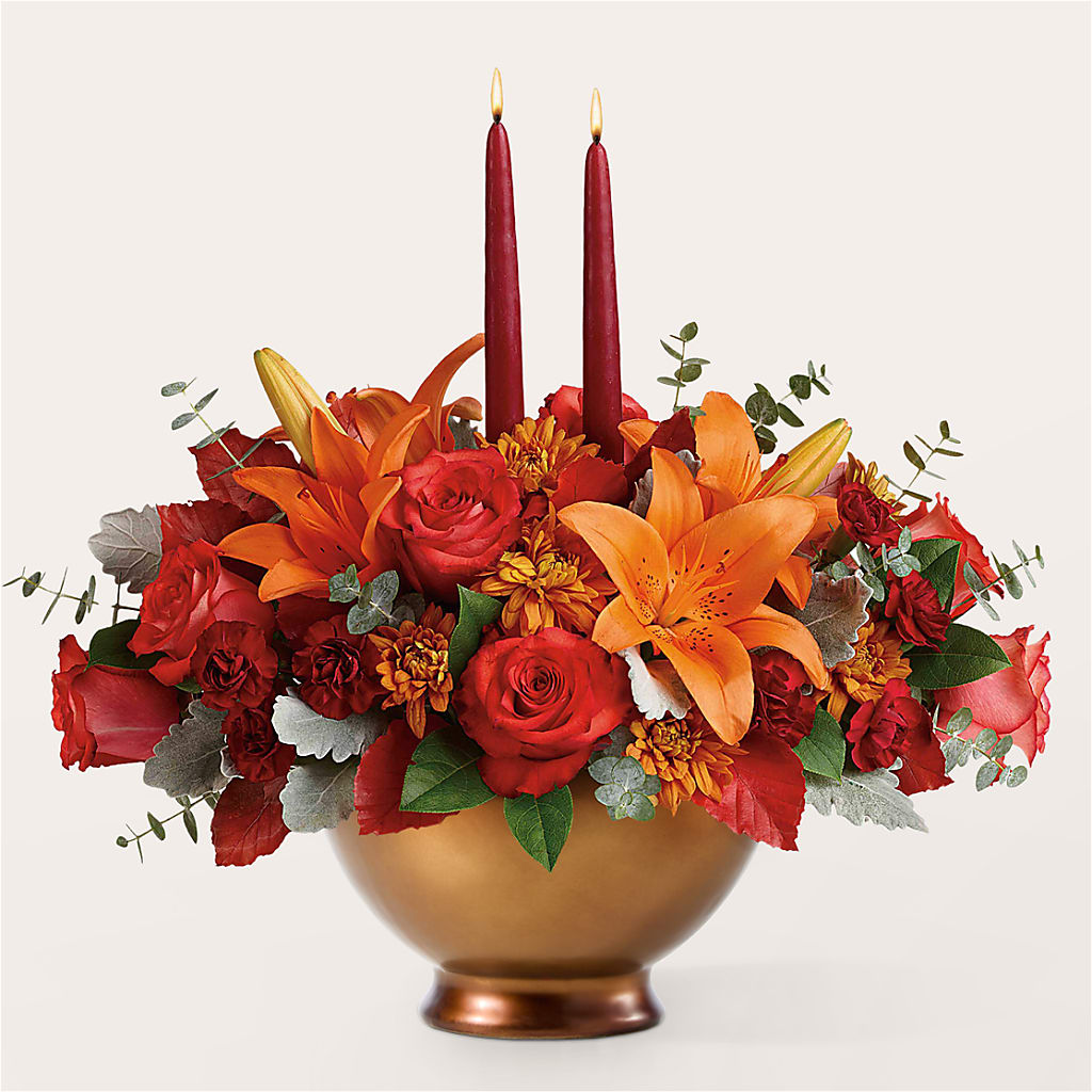 Fruits of Fall Centerpiece – BROWN'S FLOWERS & GIFTS, Fircrest WA