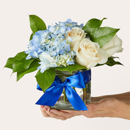 Sky Blue Delight Bouquet – BROWN'S FLOWERS & GIFTS, Fircrest WA