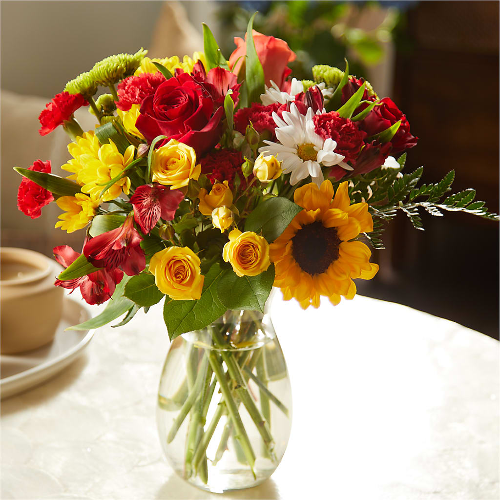 Fall Delight – A Florist Original – BROWN'S FLOWERS & GIFTS, Fircrest WA