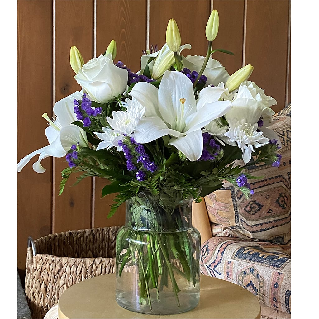 Beyond Blue Bouquet – BROWN'S FLOWERS & GIFTS, Fircrest WA