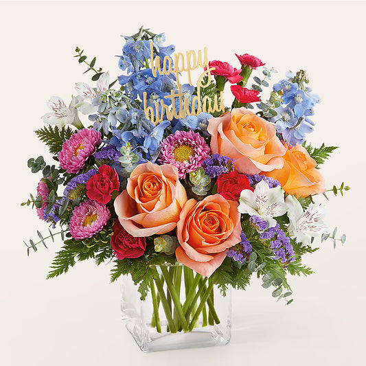 Birthday Bash Bouquet – BROWN'S FLOWERS & GIFTS, Fircrest WA
