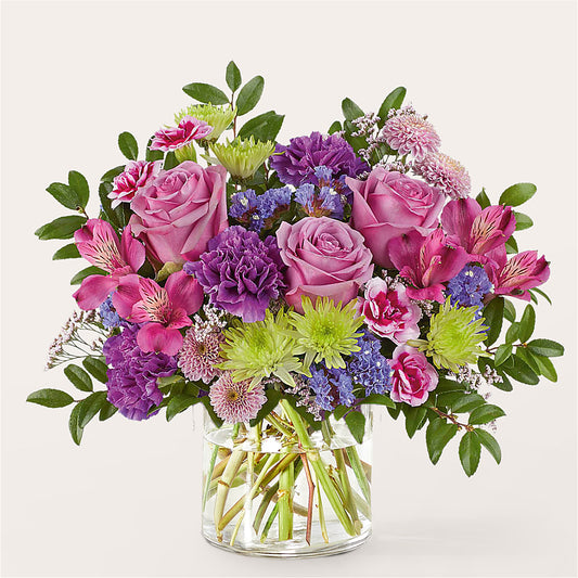 Glass Half Full Bouquet – BROWN'S FLOWERS & GIFTS, Fircrest WA