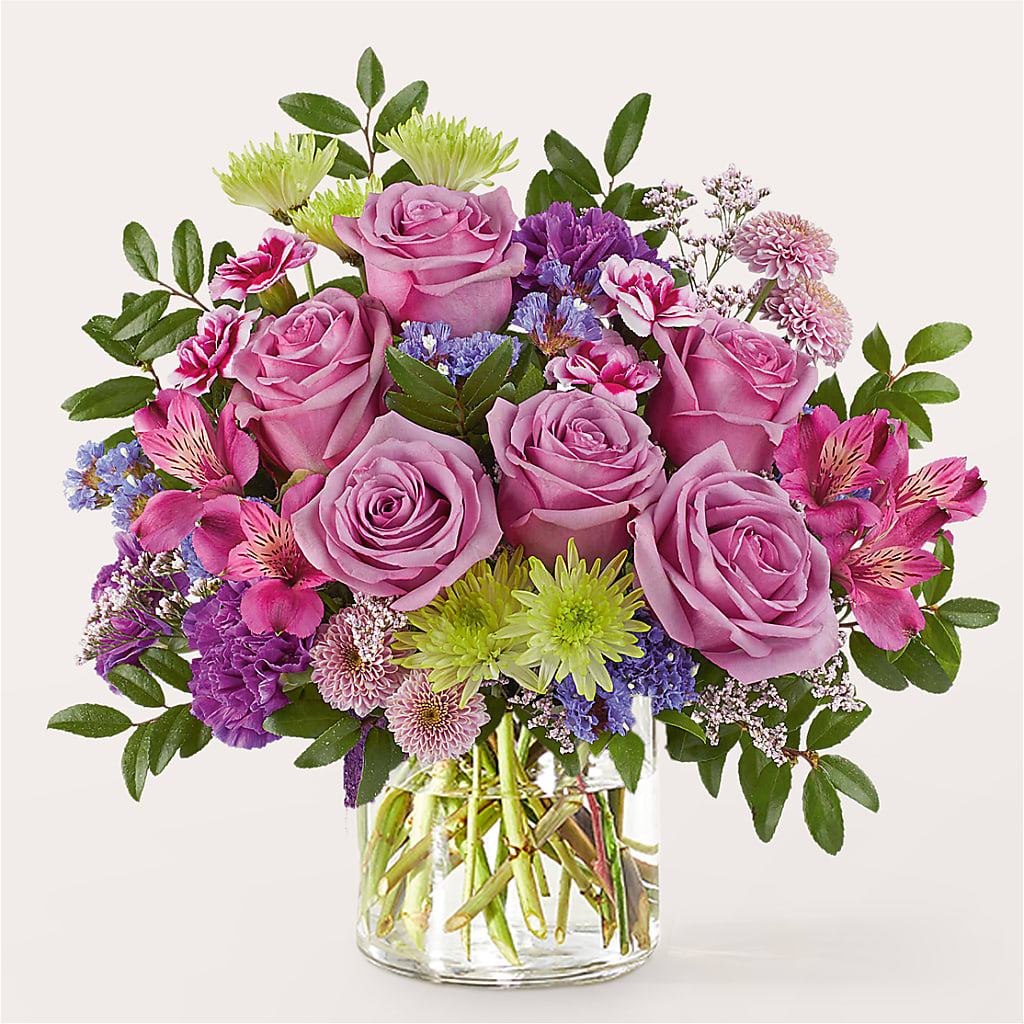Glass Half Full Bouquet – BROWN'S FLOWERS & GIFTS, Fircrest WA