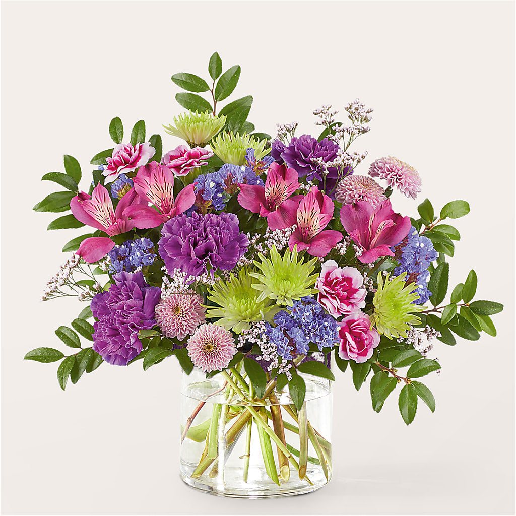 Glass Half Full Bouquet – BROWN'S FLOWERS & GIFTS, Fircrest WA