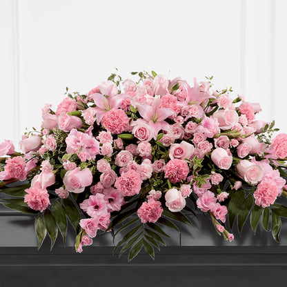 Garden of Comfort Casket Spray (Standard) – BROWN'S FLOWERS & GIFTS, Fircrest WA