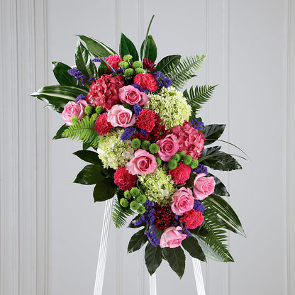Refreshing Mix Standing Spray – BROWN'S FLOWERS & GIFTS, Fircrest WA