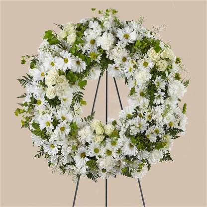 Faithful Wishes Wreath – BROWN'S FLOWERS & GIFTS, Fircrest WA