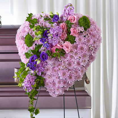 Treasured Love Standing Heart – BROWN'S FLOWERS & GIFTS, Fircrest WA