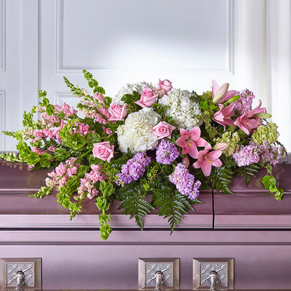 Life's Gratitude Casket Spray – BROWN'S FLOWERS & GIFTS, Fircrest WA