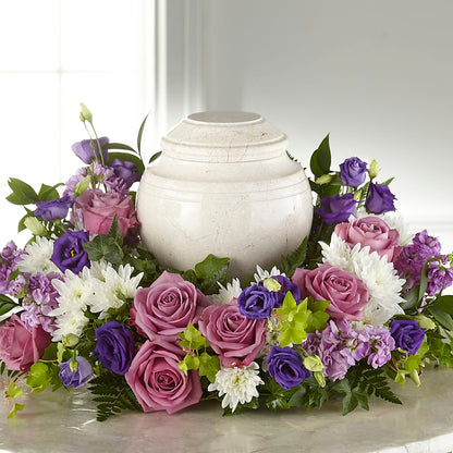 Blooming Sympathy Cremation Adornment – BROWN'S FLOWERS & GIFTS, Fircrest WA