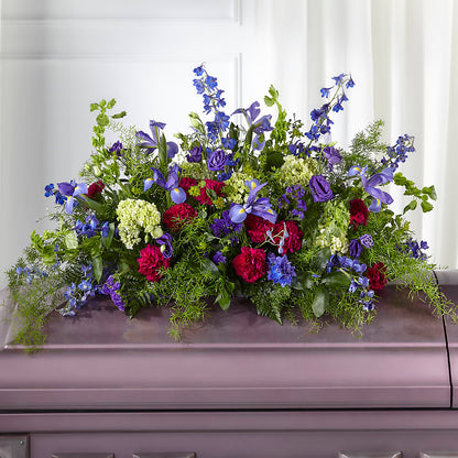 Always Treasured Casket Spray – BROWN'S FLOWERS & GIFTS, Fircrest WA