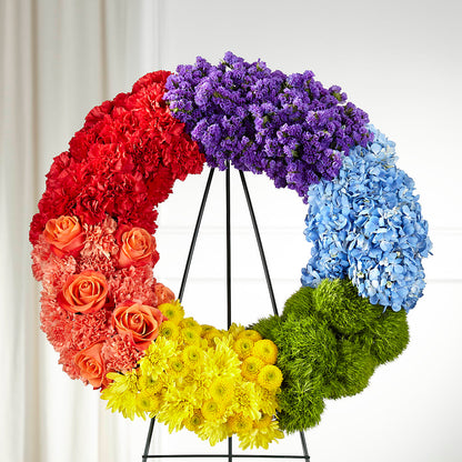 Circle of Love Wreath – BROWN'S FLOWERS & GIFTS, Fircrest WA