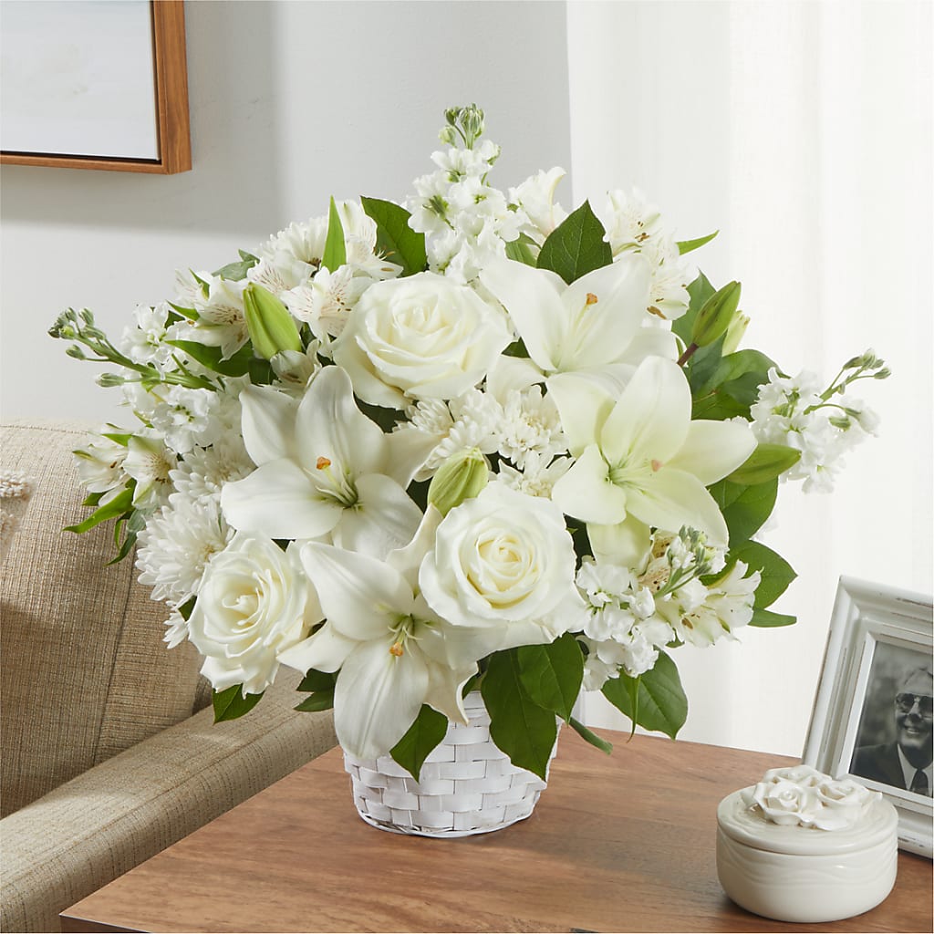 Peaceful Reflections Arrangement – BROWN'S FLOWERS & GIFTS, Fircrest WA