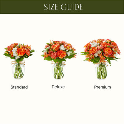 Apricot Glow Bouquet – BROWN'S FLOWERS & GIFTS, Fircrest WA