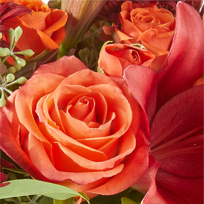 Crimson Leaves Bouquet – BROWN'S FLOWERS & GIFTS, Fircrest WA