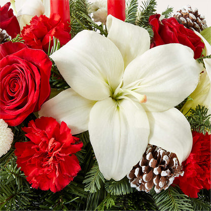 Seasonal Festivities Centerpiece – BROWN'S FLOWERS & GIFTS, Fircrest WA