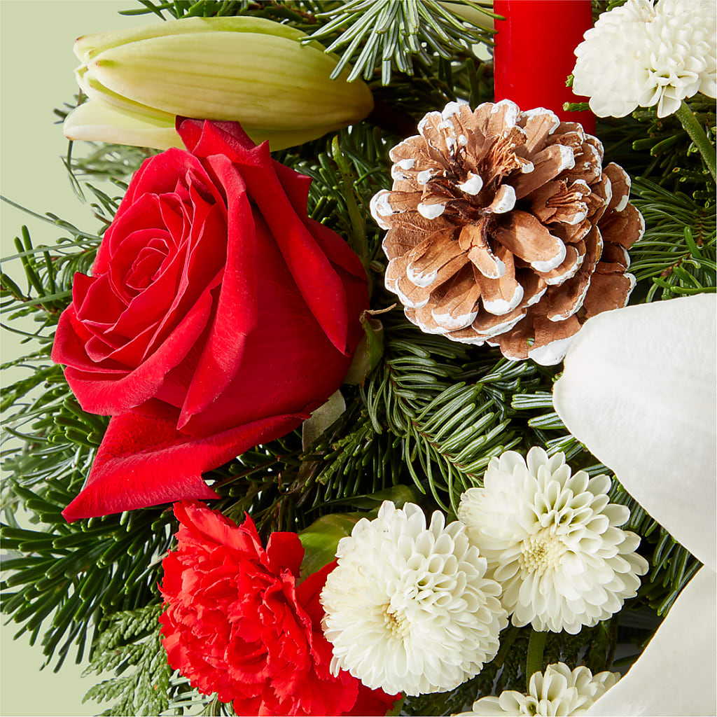 Seasonal Festivities Centerpiece – BROWN'S FLOWERS & GIFTS, Fircrest WA