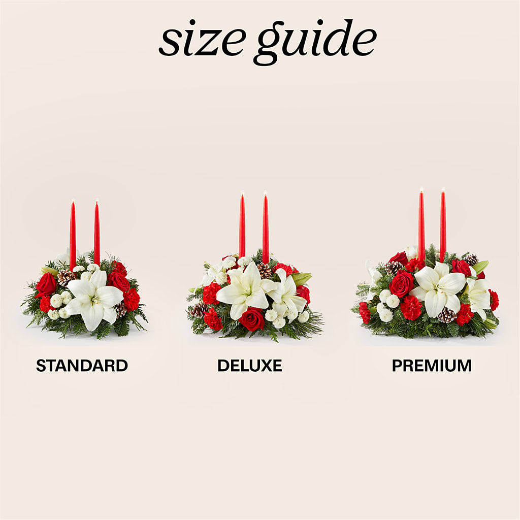 Seasonal Festivities Centerpiece – BROWN'S FLOWERS & GIFTS, Fircrest WA