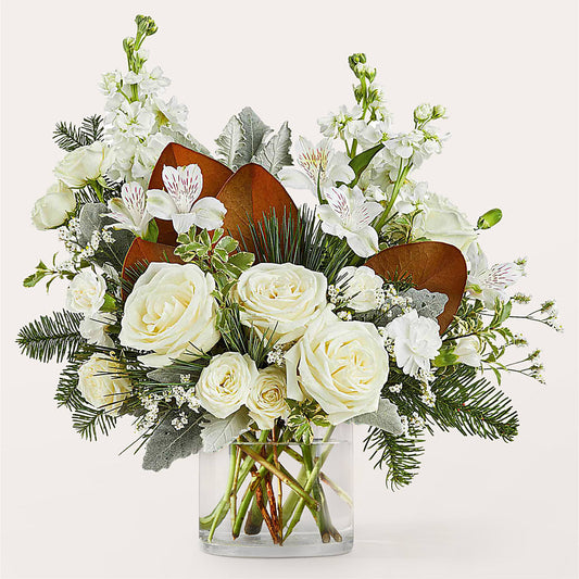 Fresh Snowfall Bouquet – BROWN'S FLOWERS & GIFTS, Fircrest WA
