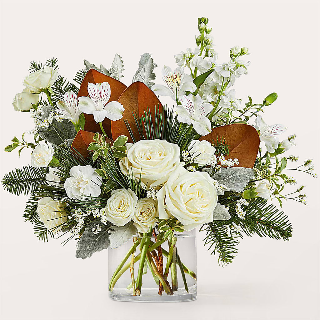Fresh Snowfall Bouquet – BROWN'S FLOWERS & GIFTS, Fircrest WA