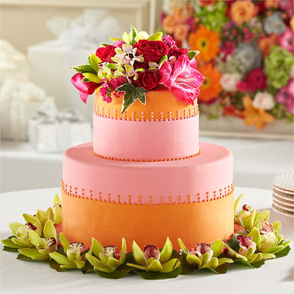 Sweet Citrus Cake Decor – BROWN'S FLOWERS & GIFTS, Fircrest WA