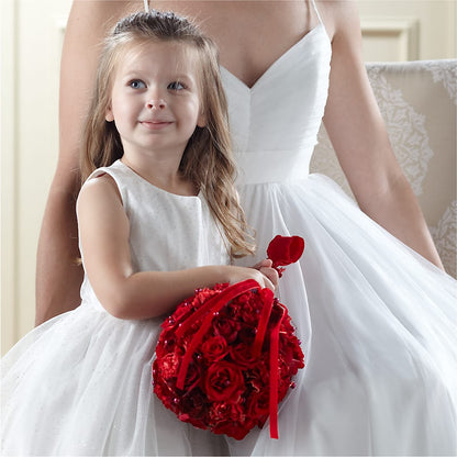 Pure at Heart Flower Girl Arrangement – BROWN'S FLOWERS & GIFTS, Fircrest WA