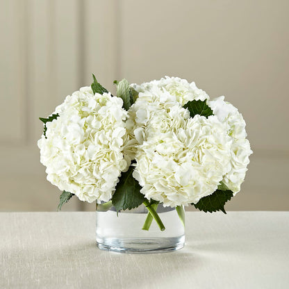 White Hydrangea Bouquet – BROWN'S FLOWERS & GIFTS, Fircrest WA